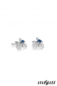 Butoni - Biciclist în albastru