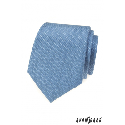Cravată texturată albastru deschis