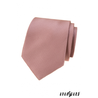 Cravată cu textura roz închis