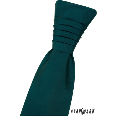 Cravată franceză verde smarald