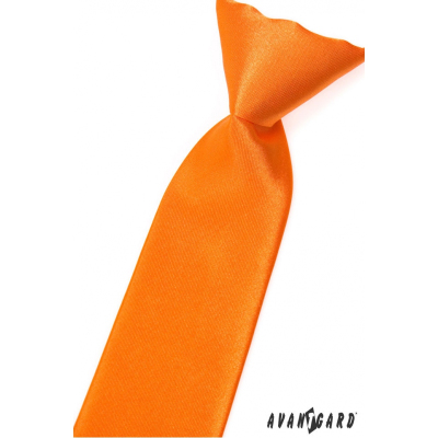 Cravată portocalie de băiat