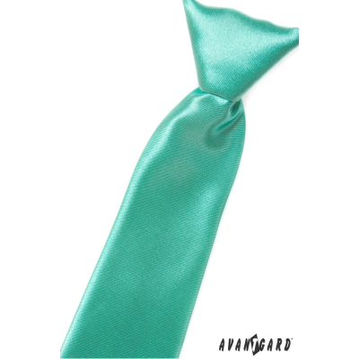 Cravată pentru băiat de culoare mentă