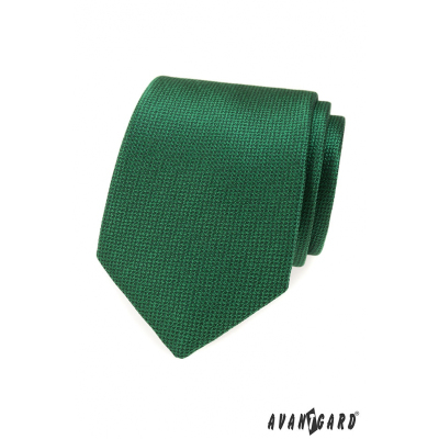 Cravata barbateasca verde cu structura