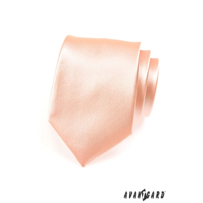 Cravată clasică somon pentru bărbați