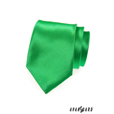 Cravată pentru bărbați de culoare verde intens