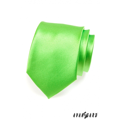 Cravata barbati, luciu verde mediu