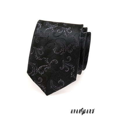 Model delicat cravată neagră