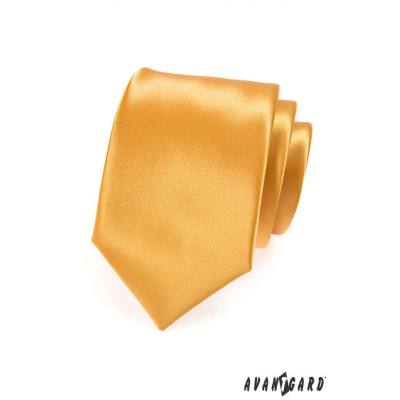 Cravata barbati LUX - auriu