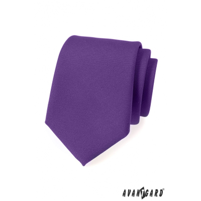 Cravată violet pentru bărbați Avantgard