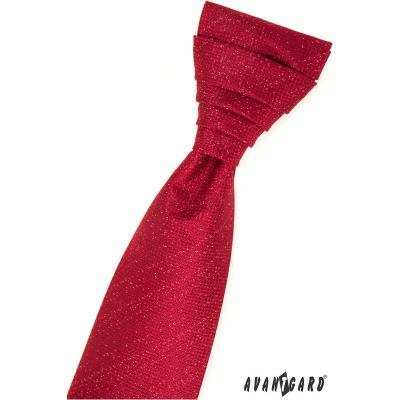 Cravata rosie frantuzeasca