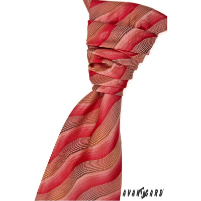 Cravata de nunta rosu-maro