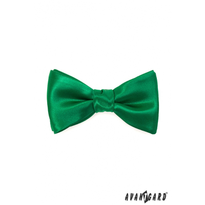 Papion self-tie  + batista, verde smarald