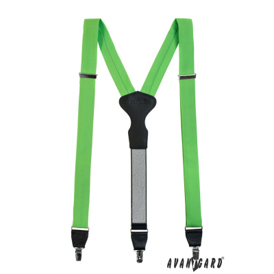 Bretiere verzi în formă de Y și prindere cu clemă