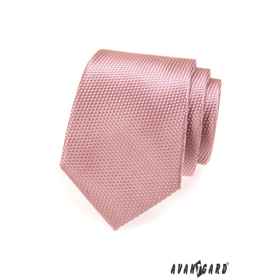 Cravata Avangard, roz pudrat