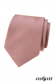 Cravată cu textura roz închis