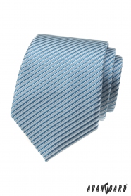 Cravata turcoaz cu dungi
