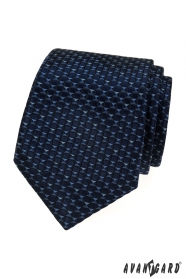 Cravata cu model albastru