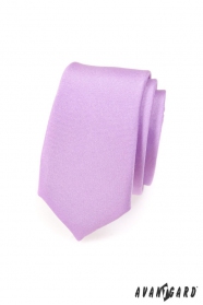 Cravată îngustă Avantgard violet deschis