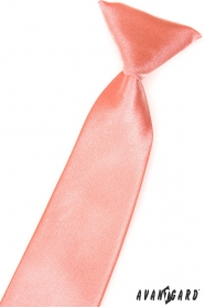 Cravata somon lucioasa pentru copii