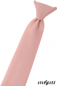 Cravata pentru baieti pudra