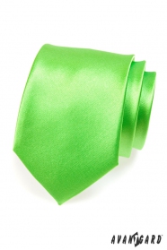 Cravata barbati, luciu verde mediu