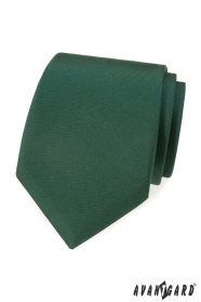 Cravata verde inchis mat