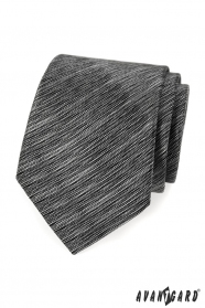 Cravată Avantgard negru-gri