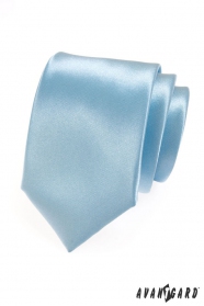 Cravată pentru bărbați, albastru ca gheață