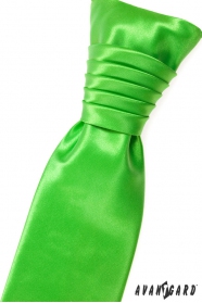Cravată de nuntă verde distinctivă