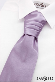Cravata frantuzeasca violet deschis pentru copii