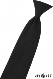 Cravata neagra baiat 44 cm