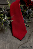 Cravată bărbătească din burgundy mat - latime 7 cm