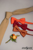 Cravata barbati maro deschis - latime 7 cm