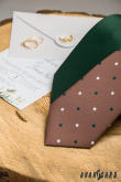 Cravata LUX verde mat - latime 7 cm