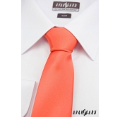 Cravată pentru bărbați monocromă, în roz mai închis